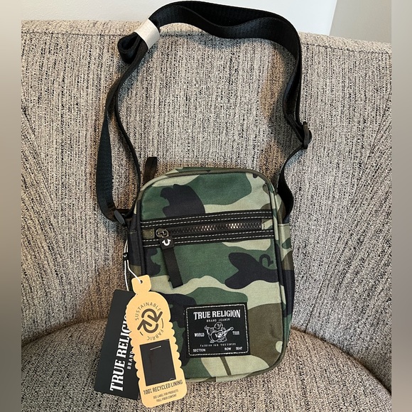 True Religion Other - True Religion Bag Fanny Pack Camo NWT